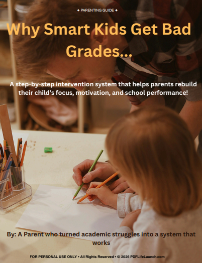 Why Smart Kids Get Bad Grades...